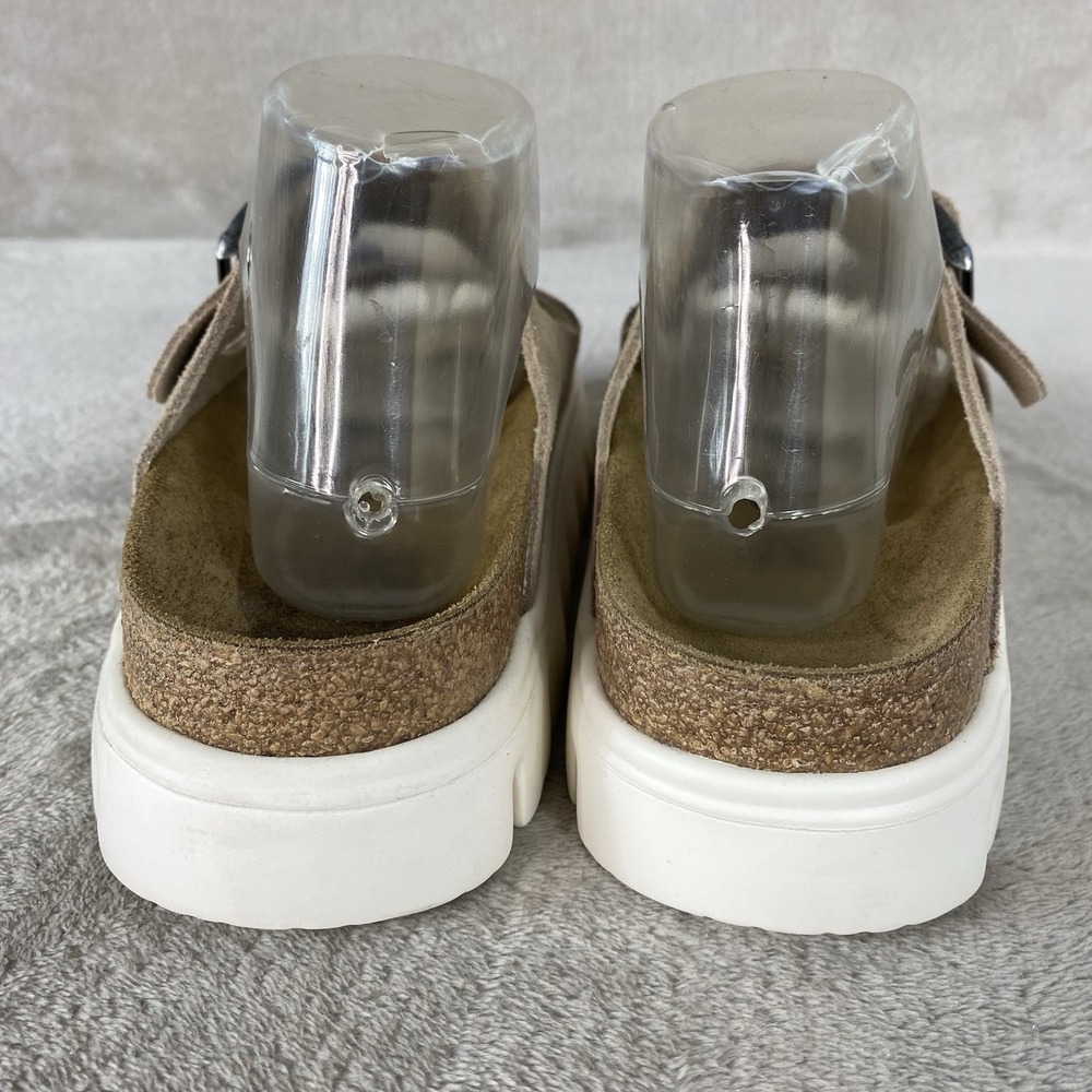 Birkenstock Papillio Arizona Chunky Sandals Womens US 10 EU 41 Sand Slide NEW - Picture 7 of 11